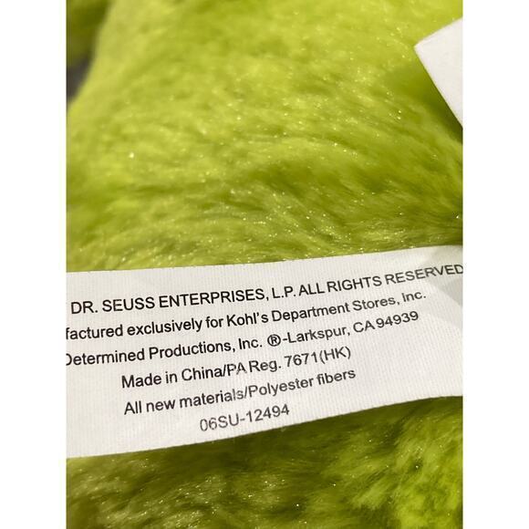 The Grinch Dr. Seuss Kids Pajama Pants Size S Plush Toy Bundle Boys Girls - Picture 5 of 10